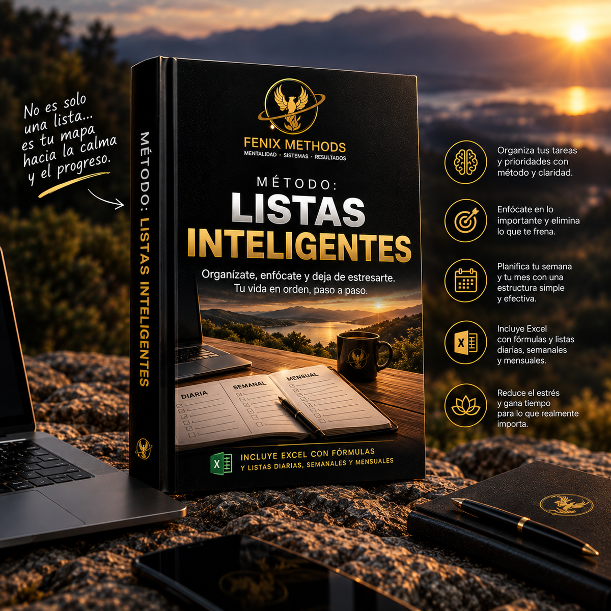 Portada del ebook Método: Listas Inteligentes, de Fénix Methods