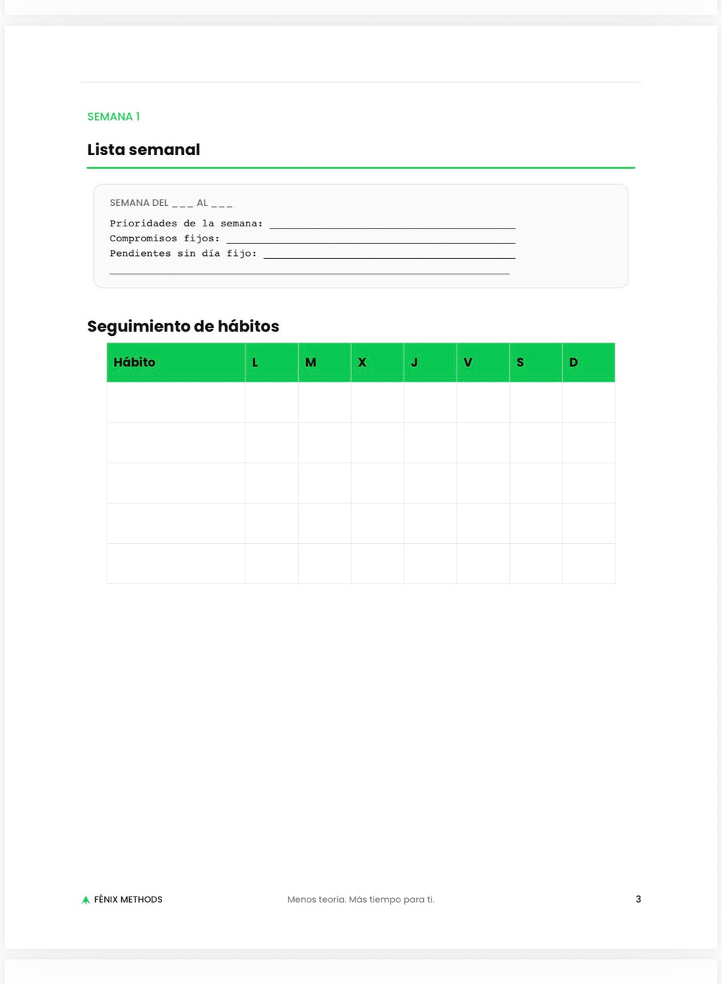 Método: Listas Inteligentes