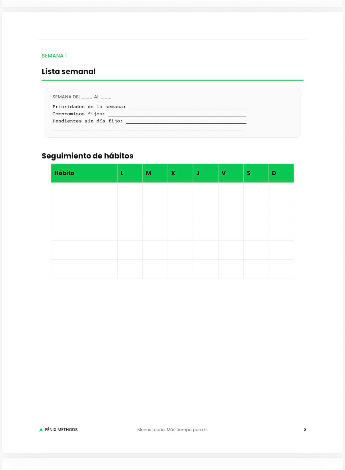 Método: Listas Inteligentes